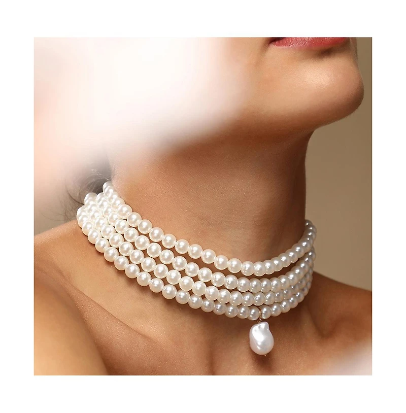 Sohi Women's The Small Jackie Statement Necklace
