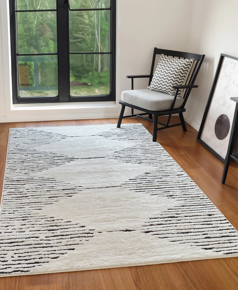 Amer Rugs Monotone MNT2 4'x6' Area Rug