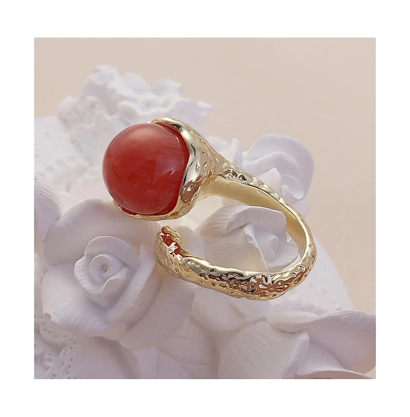 Sohi Women's The Cherry Finger Ring