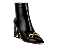 Pollux Metallic Chain Detail Boots