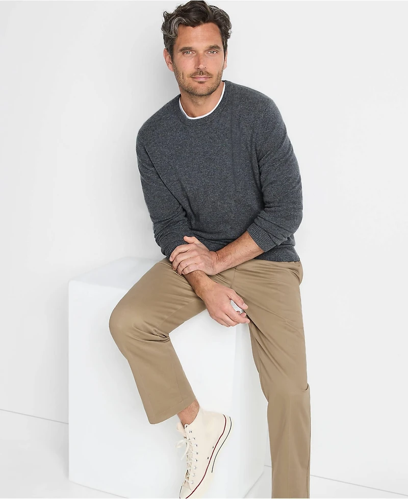 Lands' End Big & Tall Fine Gauge Cashmere Sweater