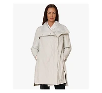 Stella Carakasi Women's Lightly Padded Water Repellent Button-Front Kentfield Coat