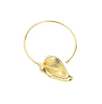 Sohi Women's The Water Lily Torque Necklace