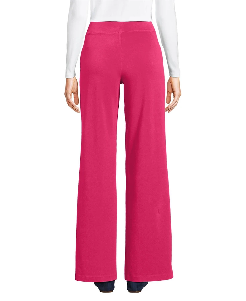 Lands' End Women's Starfish High Rise Wide Leg Pants