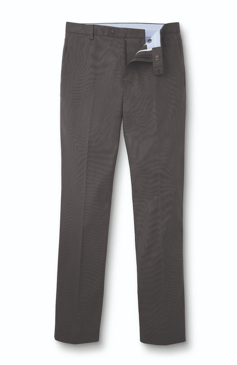 Charles Tyrwhitt Men's Slim Fit Smart Texture Pants