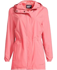 Lands' End Plus Squall Packable Waterproof Raincoat