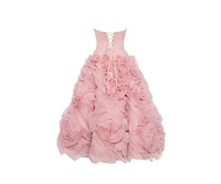 Milla Women's Dramatically Flowered Tulle Dress