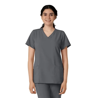Wink Women's W123 Basic V-Neck Scrub Top