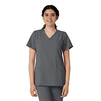 Wink Women's W123 Basic V-Neck Scrub Top