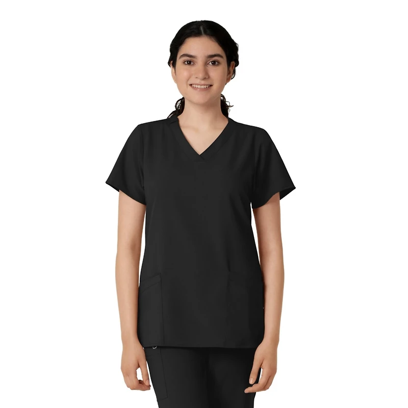 Wink Women's W123 Basic V-Neck Scrub Top