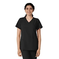 Wink Women's W123 Basic V-Neck Scrub Top