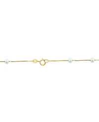 Effy Cultured Freshwater Pearl (5 - 9-1/2mm) 18" Lariat Necklace in 14k Gold