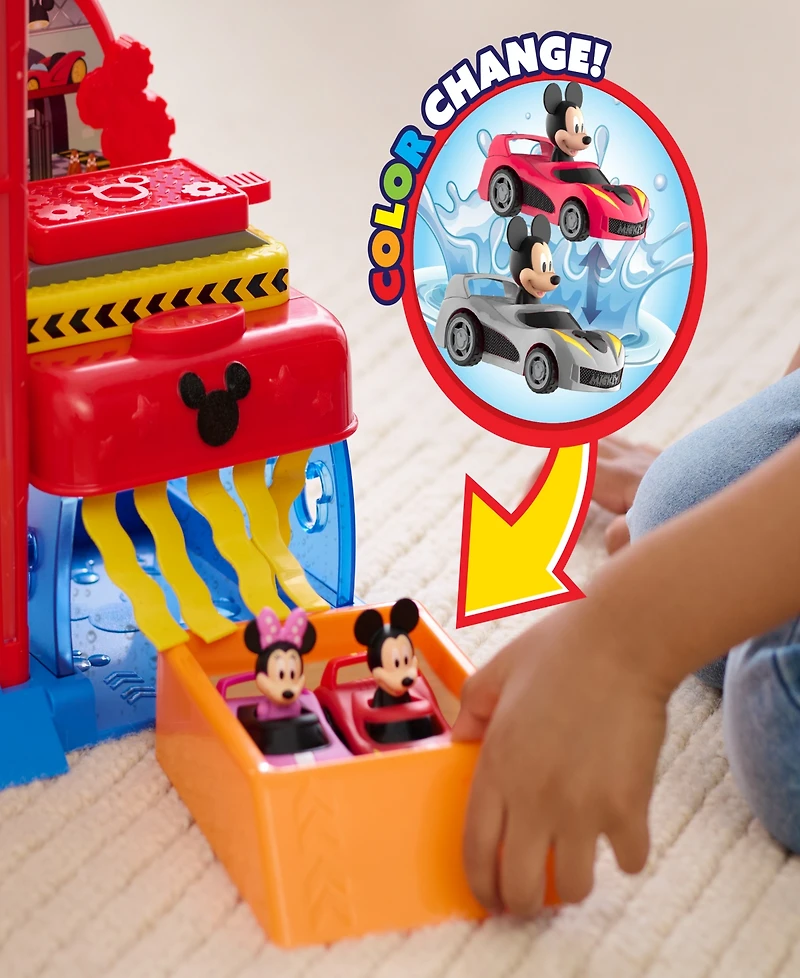 Mickey Mouse Ready to Race Garage Vehicle Toy