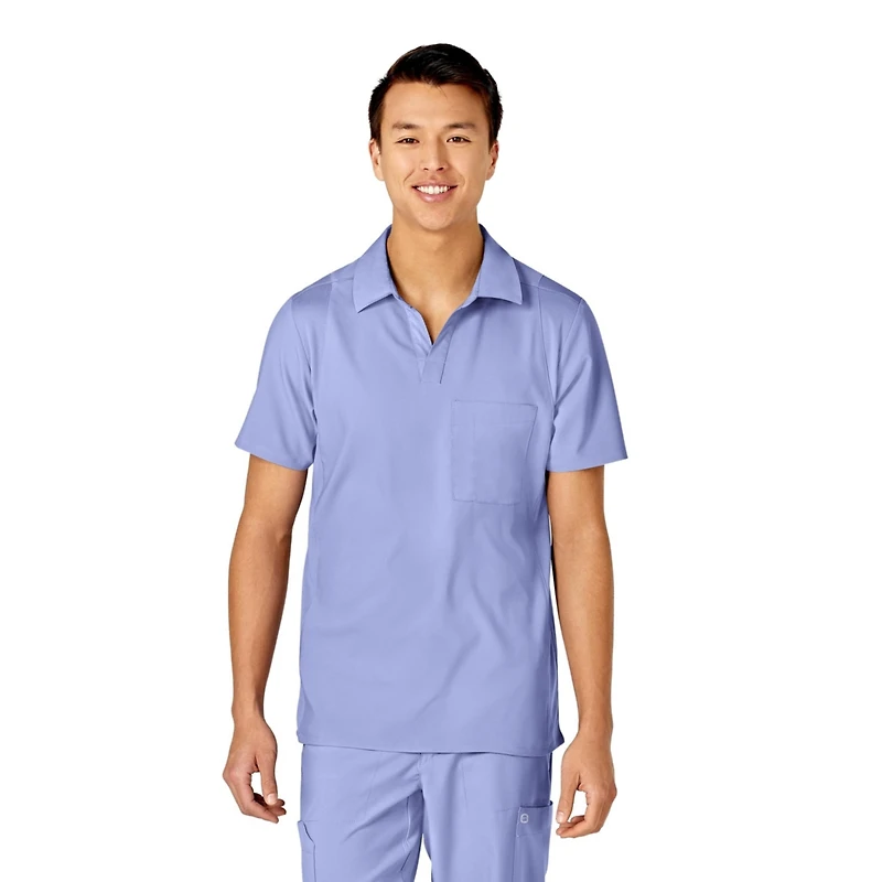 Wink Big & Tall W123 Collar Scrub Top
