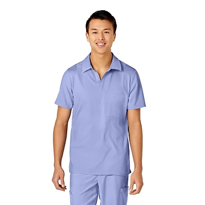 Wink Big & Tall W123 Collar Scrub Top