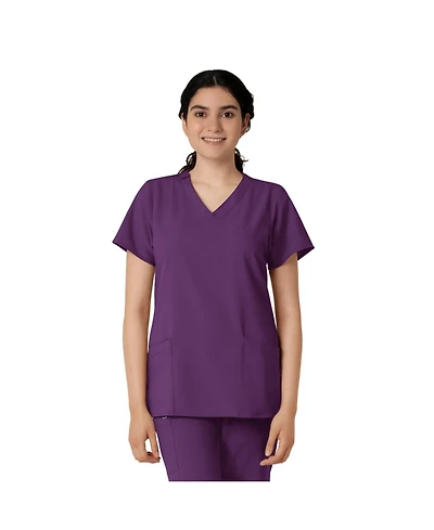 Wink Women's W123 Basic V-Neck Scrub Top