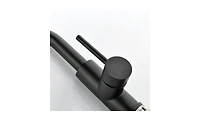 Slickblue Single-Handle Pull-Out Sprayer Kitchen Faucet in Stainless Steel Modern Design for Easy Use