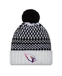 New Era Women's Arizona Cardinals 2023 Nfl Crucial Catch Cuffed Pom Knit Hat