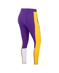 Wear by Erin Andrews Women's Minnesota Vikings Color-block Leggings