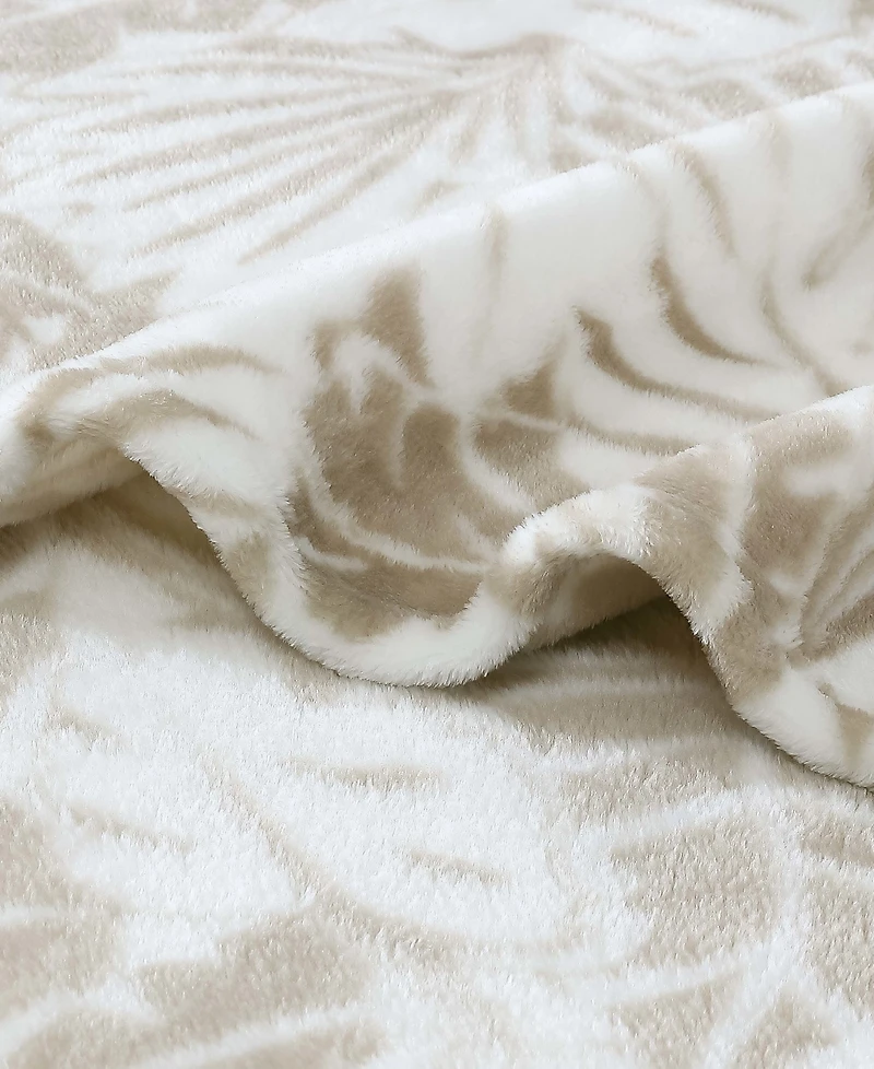 Closeout! Tommy Bahama Home Ultra Soft Plush Fleece Throw, 70" x 50"