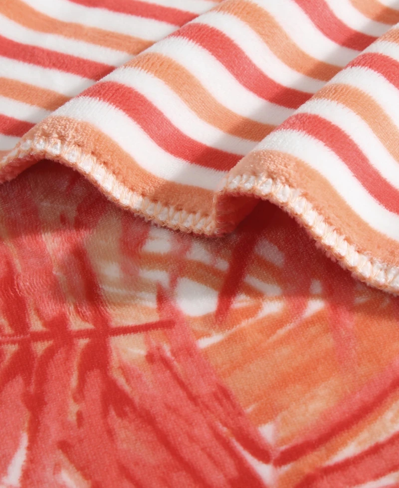 Closeout! Tommy Bahama Home Flannel Throw, 70" x 50"