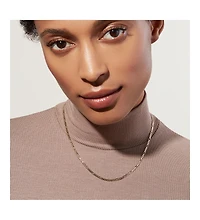 Ana Luisa Figaro Chain Necklace - Leo Regular Short