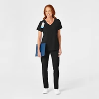 Wink Renew Women's Mock Wrap Scrub Top