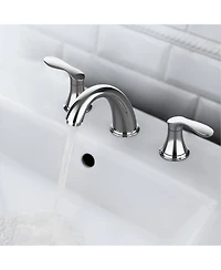 gaomon Bathroom Sink Faucet,Widespread Chrome Bathroom Faucet 3 Hole