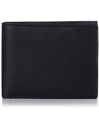 Alpine Swiss Men's Wallet Trifold Bifold Billfolds to choose from Genuine Leather