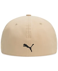 Puma Men's Alloy Solid Color Cat Logo Stretch Fit Cap