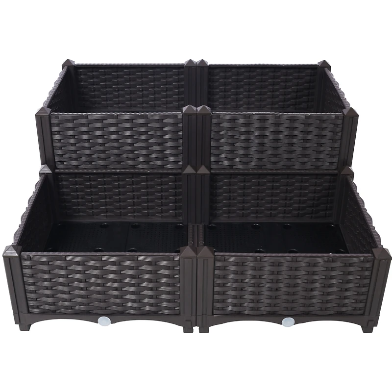 Streamdale Self-Watering Raised Garden Bed (4 Piece)