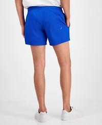 Hugo by Boss Men's Blue Logo Swim Trunks