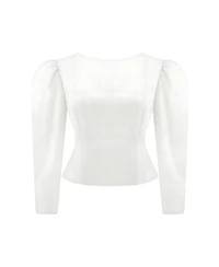 Nocturne Women's Boat Neck Blouse