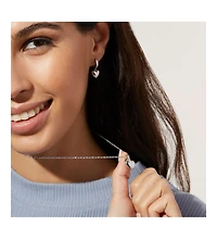 Ana Luisa Puffed Heart Necklace - Lev Silver