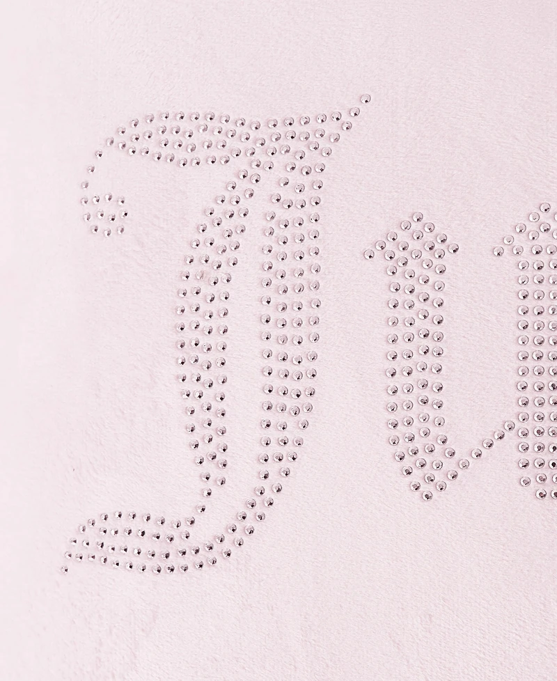 Juicy Couture Rhinestone Logo Decorative Pillow, 20" x 20"
