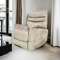 Streamdale Modern Swivel Recliner Sofa with Lumbar Support
