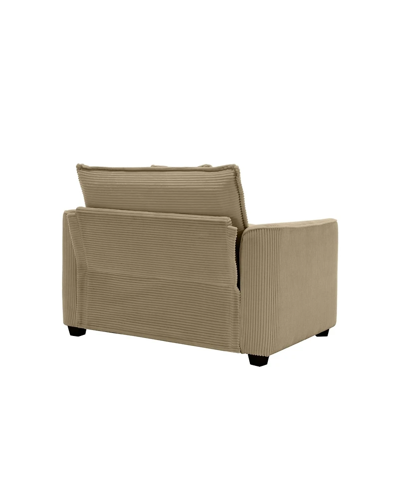Streamdale Furniture 3 Piece Sectional Sofa Oversized Sectional Sofa Comfortable Sectional Sofa, One Single Sectional Sofa, One 2-Seater Sofas, One 3-