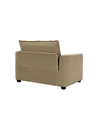 Streamdale Furniture 3 Piece Sectional Sofa Oversized Sectional Sofa Comfortable Sectional Sofa, One Single Sectional Sofa, One 2-Seater Sofas, One 3-