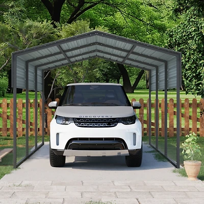 Streamdale Heavy-Duty Metal Carport, 10x15ft