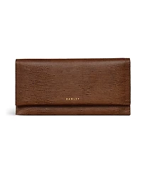 Radley London Oak Street Faux Lizard Flap Over Wallet