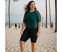 Calypsa Plus Long Bike Swim Shorts