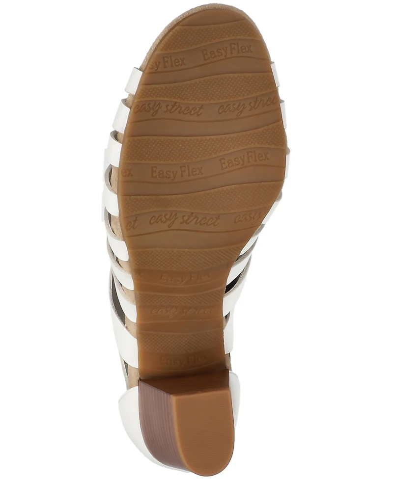 Easy Street Women's Vanni Block Heel Sandals