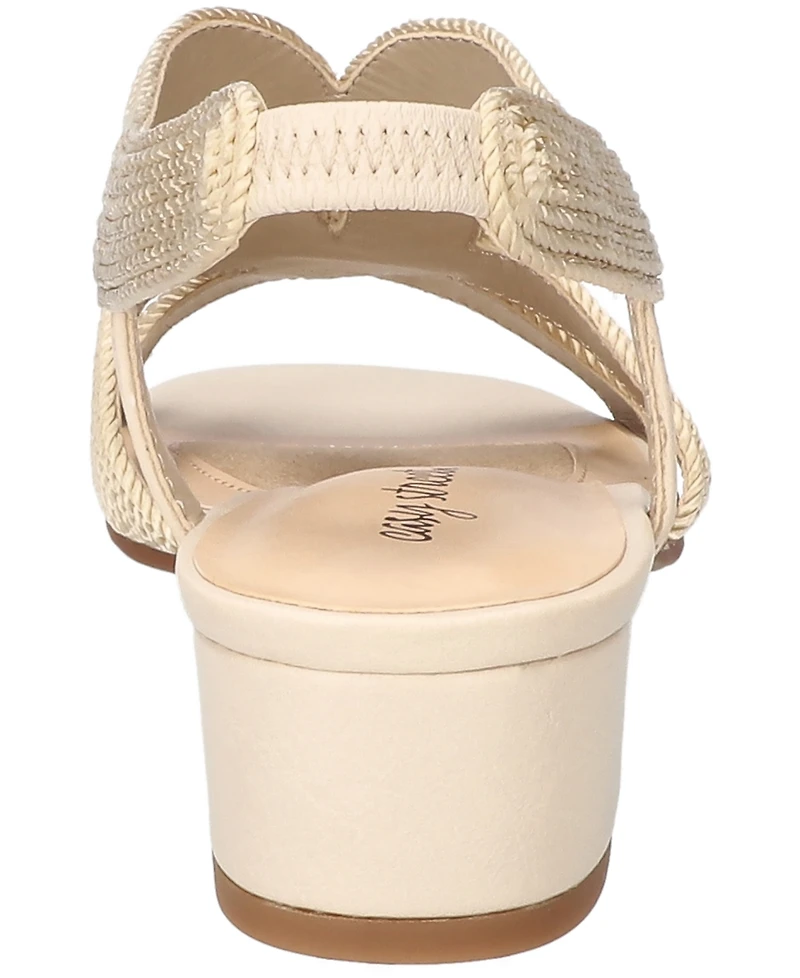 Easy Street Women's Festival Block Heel Sandals