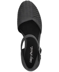 Easy Street Women's Justina Block Heel Sandals
