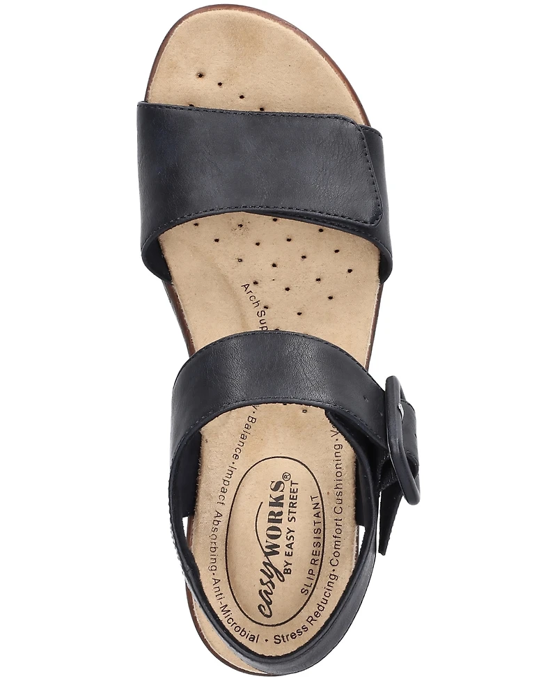 Easy Street Women's Marva Slip-Resistant Sandals