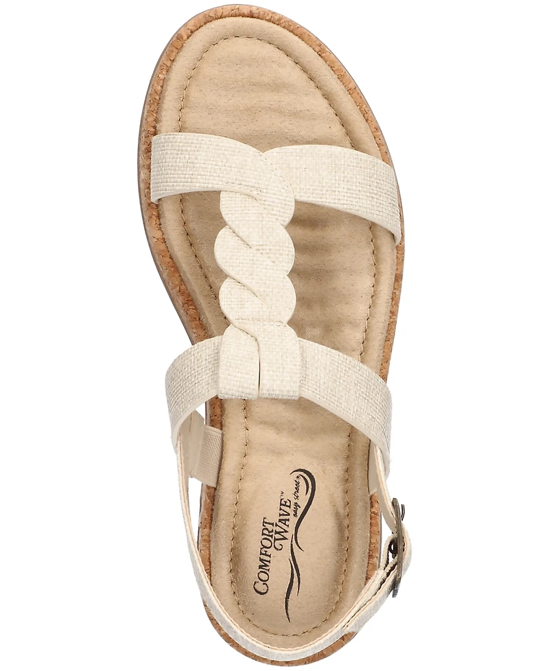 Easy Street Women's Tampa Comfort Platform Sandals