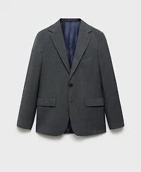 Mango Men's Slim-Fit Virgin Wool Suit Jacket