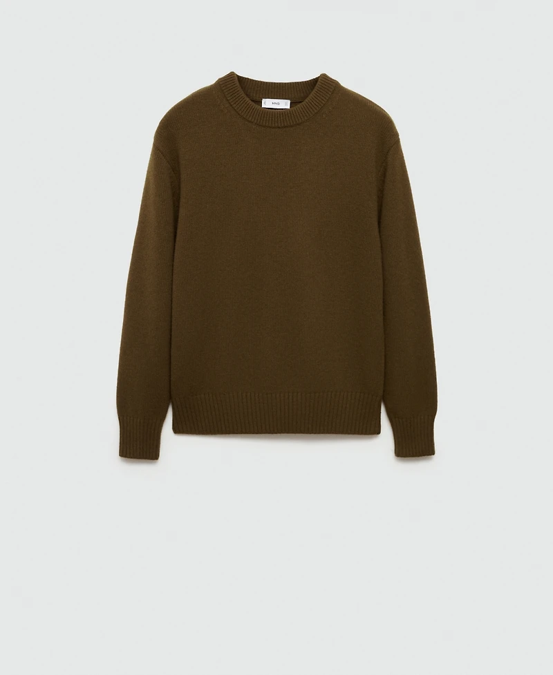 Mango Men's Wool-Blend Knit Sweater