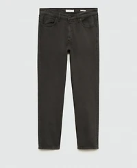 Mango Men's Ben Tapered Cropped Jeans