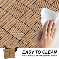 Streamdale Furniture Streamdale Durable Composite Deck Tiles (Set of 20)